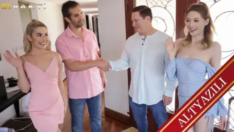 En Sevdiğim Komşum Kocasını Yolcu Edip Evine Alıyor Yedirip İçirip Götten Verip Gönderiyor